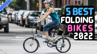 Best Folding Bike of 2022  The 5 Best Folding Bikes Review [upl. by Siroval]