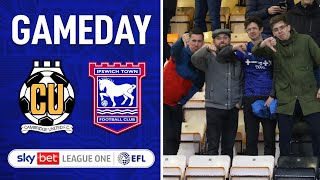 GAMEDAY  Cambridge United 11 Ipswich Town [upl. by Tremaine533]