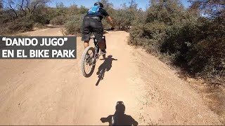 Enduro y Saltos en el Bike Park con Bicicletas Polygon Opinando Sobre la Xquarone [upl. by Namrak]