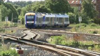 Betrieb im Bahnhof Halberstadt [upl. by Annahc564]