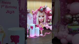 Barbie Balloon Decoration [upl. by Aldwon]