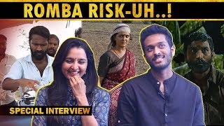 Asuran Stunt Secrets Revealed  Actress Manju Warrier amp Actor Teejay Interview [upl. by Donohue]