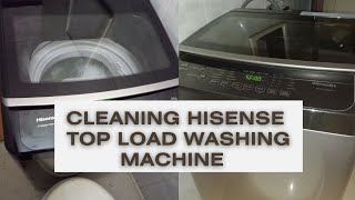 HOW TO CLEAN YOUR HISENSE TOP LOADER 8KG WASHING MACHINE [upl. by Audly]