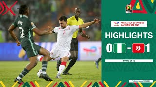 Nigeria 🆚 Tunisia Highlights  TotalEnergiesAFCON2021 Round Of 16 [upl. by Issiah]