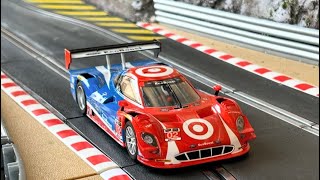 Layout change Update from the slot shed slotcars slotcarsareback scalextric [upl. by Ainel854]