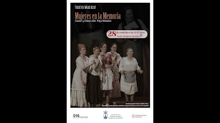 HOY EN RG HABLAMOS CON LAS MUJERES PROTAGONISTAS DEL ESPECTÁCULO MUSICAL quotMUJERES EN LA MEMORIAquot [upl. by Studley254]