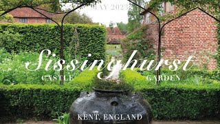 Exploring the gardens of a writers retreat in the English countryside  Spring at Sissinghurst [upl. by Eldwen]