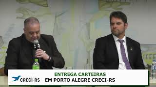 1710  ANTONIO FERNANDES  ENTREGA DE CARTEIRAS EM PORTO ALEGRE CRECIRS [upl. by Quartis696]