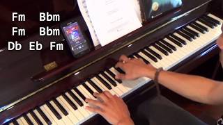 Mayores by Becky G  Piano with Chords [upl. by Ennaylime]