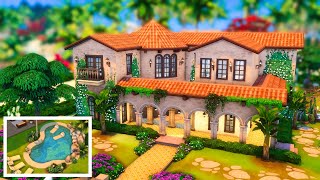 Family Villa  The Sims 4  Stop Motion  No CC [upl. by Esor347]