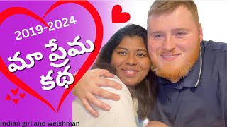 మా ప్రేమ కథ మీ కోసం lovestorycouplegoalsindiangirlandwelshmanyoutube [upl. by Britt886]