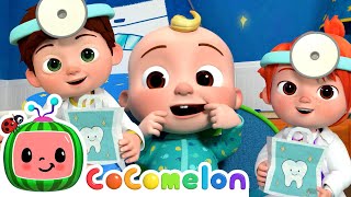 Flossing is Important Dentist Song  Cocomelon Songs For Kids amp Nursery Rhymes  Moonbug Kids [upl. by Falconer]