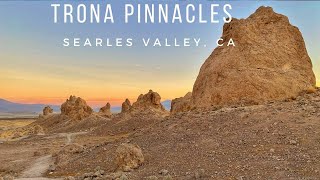 Trona Pinnacles  ancient rocks in the Searles Valley [upl. by Anrapa]