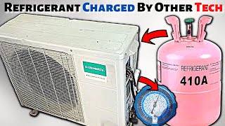 MiniSplit AC Not Cooling With a Good Refrigerant Pressure [upl. by Aznarepse809]