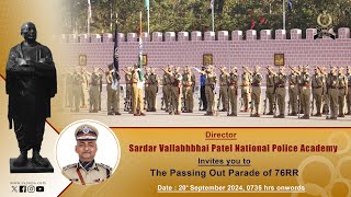 Passing Out Parade  76RR Batch 2023 20th September 2024 [upl. by Alburg]