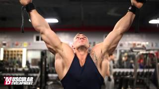 Vincenzo Masone Trains Back and Biceps 1 5 Weeks Out from the NPC Eastern USA [upl. by Harness]