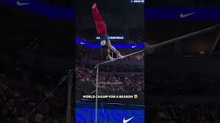 World Record🤯 gymnasticsskills gymnast summersalt [upl. by Elletsirk]