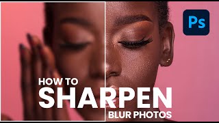 SHARPEN PHOTOS by Blurring them first in photoshop for best results [upl. by Marice]