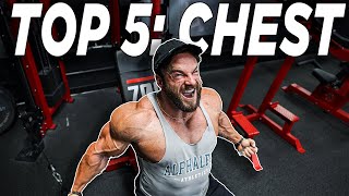 TOP 5 CHEST EXERCISES THAT EXPLODED MY CHEST [upl. by Benenson]