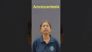 what is Amniocentesis explained💯 shorts neet neet2025 biology [upl. by Ynahpit]