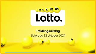 Lotto trekkingsuitslag 12 oktober 2024 [upl. by Kroo999]