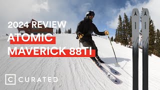 2024 Atomic Maverick 88 TI Ski Review  Curated [upl. by Eahsat436]