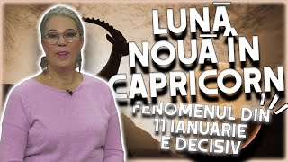 Lună Nouă în Capricorn pe 11 ianuarie 2024 Camelia Pătrășcanu previziuni clare [upl. by Dutch736]