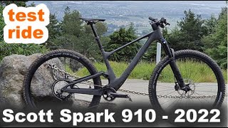 Test Ride  Scott Spark 2022 [upl. by Gatias]