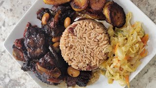 SLOW COOK JERK OXTAILS DINNER RECIPE  Kuisine Kreyol [upl. by Prussian]