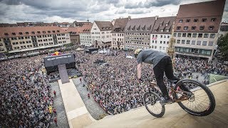 Nicholi Rogatkin goes full send with a 1440 at Red Bull District Ride 2017 [upl. by Ayocat885]