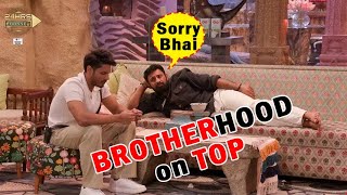 Bigg Boss 18 Today Episode Promo Rajat Says Sorry to Digvijay BrotherHood bb18 [upl. by Kamila]