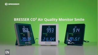 BRESSER CO² Air Quality Monitor Smile [upl. by Myrwyn]