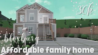 30k Bloxburg House 2 Story Exterior [upl. by Yrgoerg]