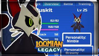 HOW TO GET THE PERSONALITY OF YOUR CHOICE ON DUSKIT IN LOOMIAN LEGACY [upl. by Atinnek39]