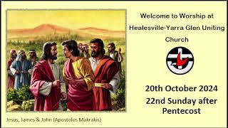 Healesville Uniting Church Live Stream [upl. by Amees610]