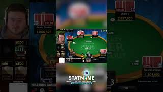 Most INSANE Bluff Ever by PokerStaples [upl. by Arahsit]