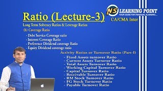 Ratio Analysis Lecture 3  CA  CMA Intermediate FM paper  CA Nagendra Sah [upl. by Chet]