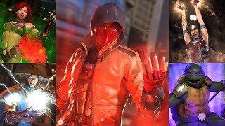 injustice 2 legendary edition  All Super moves  Outros  including all DLC and skins [upl. by Ezekiel]