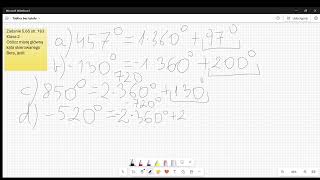 Zadanie 565 str 163 Klasa 2 Oblicz miarę główną kąta skierowanego beta jeśli a B457 [upl. by Kylie]
