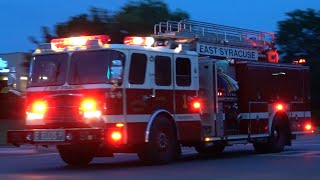 East Syracuse Fire Department Engine 1 Responding 71023 [upl. by White]