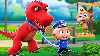 My Pet Dinosaurs 🦖  Dinosaur Song  Dinosaur Cartoon  More Nursery Rhymes amp Kids Song [upl. by Yellhsa645]