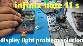 Infinix Note 11 S Light Problem Solution [upl. by Aloz]