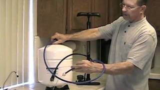 How To Reinflate or RePressurize A Storage Tank To A Reverse Osmosis Filtration System RO [upl. by Hagai]