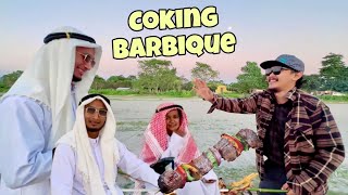 M Cooking Habibi In Local Desert 🐪 😂 inglishmaker AbuDhabivlogcu6mq [upl. by Eignat398]