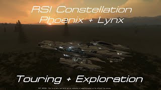 Solo Touring  Exploring  RSI Constellation Phoenix and Lynx  Star Citizen 324 [upl. by Harman]