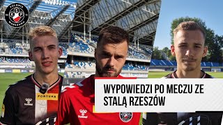 WYPOWIEDZI Stal Rzeszów  Polonia Warszawa 12 [upl. by Lorette]