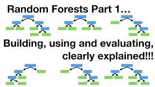 StatQuest Random Forests Part 1  Building Using and Evaluating [upl. by Analla]