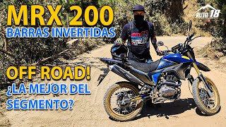 ✔ MRX 200 Barras invertidas en OFF ROAD ¿La mejor del segmento [upl. by Marquez]