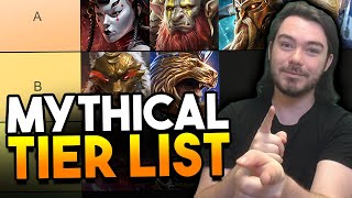 Mythical TIER LIST  These are THE BEST CHAMPIONS in the Game  Raid Shadow Legends [upl. by Oos814]