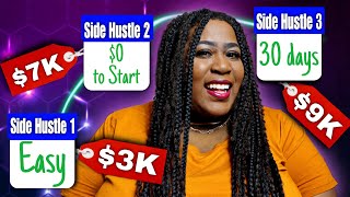 3 Best Online Side Hustles To Start Now For FREE in 2024 As A Beginner [upl. by Annohs]